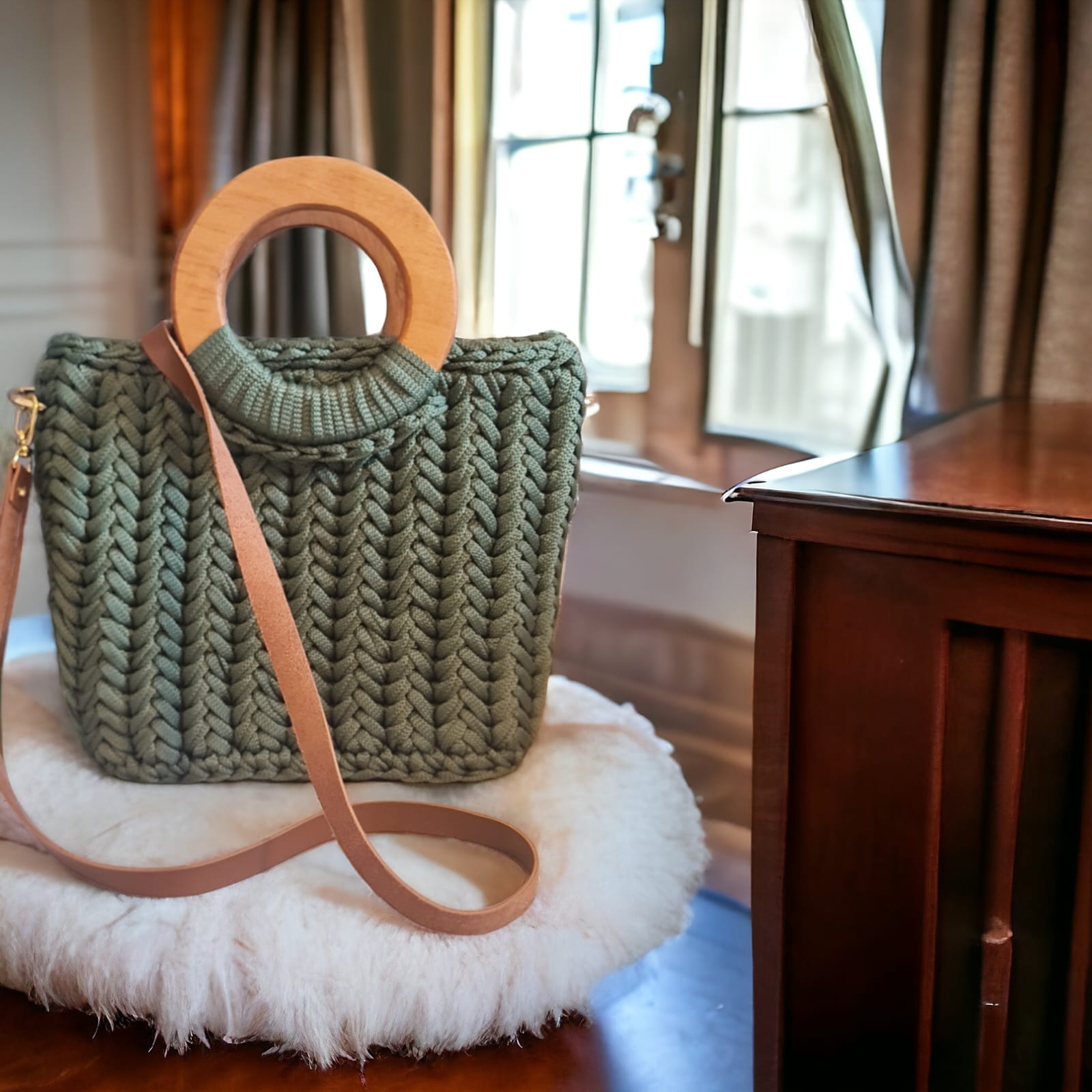 Bolsa de Crochê